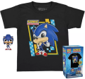 SONIC - Pocket POP - Sonic + Kid Tee (M)