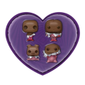 NBX - Pocket Pop Keychains 4 Pack- Valentine (Chocolate)
