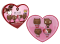 DC - Pocket Pop Keychains 4 Pack- Valentine (Chocolate)