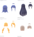 30MS - Option Hair Style Parts Vol.8 All 4 Types - Model Kit