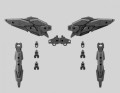 30MM - 1/144 Option Parts Set 5 (Multi Wing Multi Booster) - Model Kit