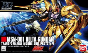 GUNDAM - HGUC 1/144 Delta Gundam - Model Kit