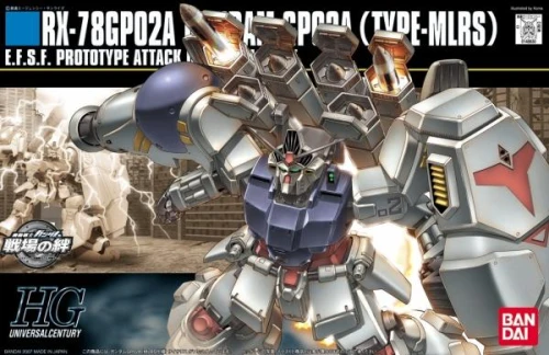 GUNDAM - HGUC 1/144 GP02A MLRS Custom - Model Kit