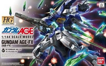 GUNDAM - HG 1/144 Gundam Age-FX (AGE-FX) - Model Kit