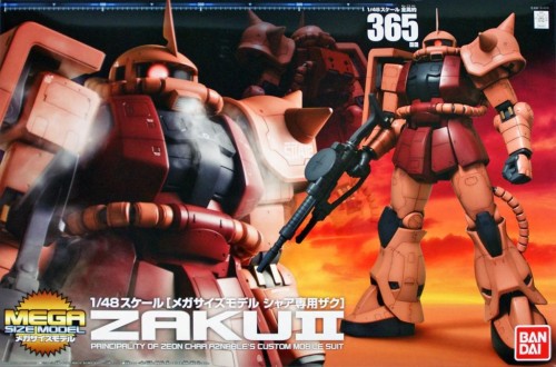 GUNDAM - MSM 1/48 Mega Size Model Zaku II - Model Kit