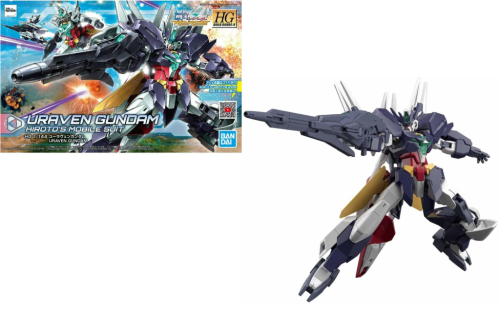 GUNDAM - HGBD:R 1/144 Uraven Gundam Hiroto's Mobile Suit - Model Kit