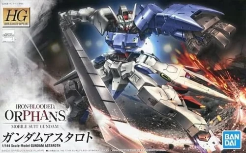 GUNDAM - HG 1/144 Gundam Astaroth - Model Kit 13cm