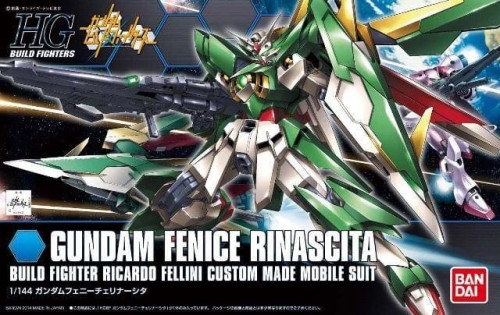 GUNDAM - HGBF 1/144 Wing Gundam Fenice - Model Kit 13cm
