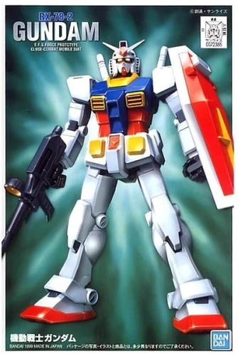 GUNDAM - 1/144 FG Gundam - Model Kit 13cm