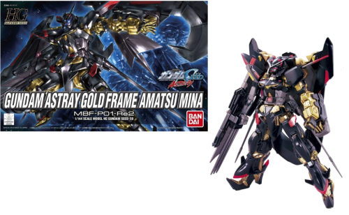 GUNDAM - HG Gundam Astray Gold Frame Amatsu Mina 1/144 - Model Kit