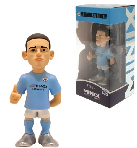 FOOTBALL STARS MANCHESTER CITY FODEN 12 CM 133 Figurka Minix 12cm