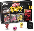 FIVE NIGHTS AT FREDDY'S Bitty 4 Pack 2.5cm Foxy Chica Cupcake Funko Pop!