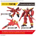 MACROSS -HG 1/100 VF-19 Custom Fire Valkyrie w/ sound Boost -Model Kit