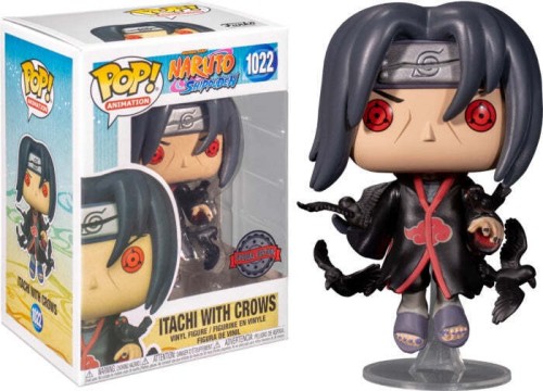 Funko Pop! NARUTO SHIPPUDEN ITACHI WITH CROWS EXCLUSIVE 1022 Figurka