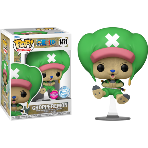 Funko Pop! ONE PIECE CHOPPEREMON FLOCKED EXCLUSIVE (1471) Figurka