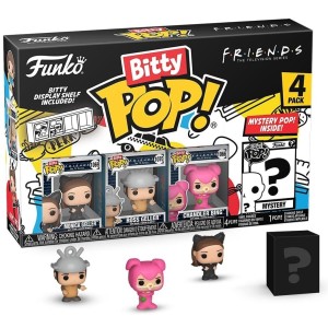 Funko POP! FRIENDS Bitty 4 Pack 2.5cm 80's Monica as Catwoman Chandler Ross