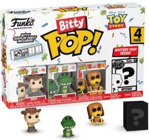 TOY STORY - Bitty Pop 4 Pack 2.5cm - Woody
