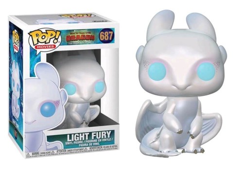 Figurka Funko POP! DRAGONS 3 687 Light Fury Jak wytresowac smoka