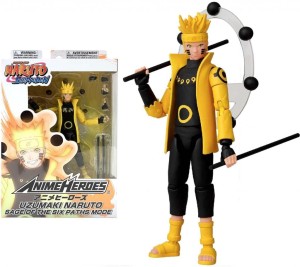 NARUTO - Naruto Sage of Six Paths Mode - Figurka Anime Heroes 17cm
