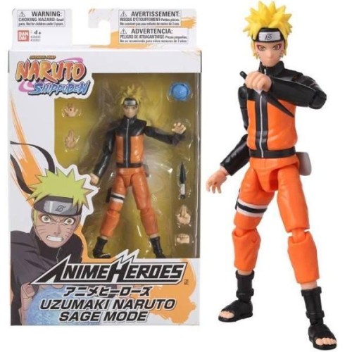 NARUTO - Uzumaki Naruto Sage Mode - Figurka Anime Heroes 17cm