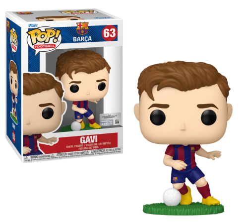 Funko Pop! FC BARCELONA Football N° 63 - Gavi