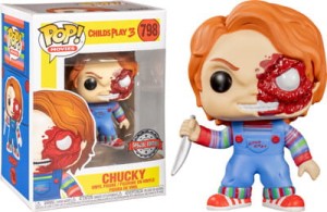 Figurka Funko Pop! Child's Play (Exc) Chucky Half (BD) 9 cm Laleczka