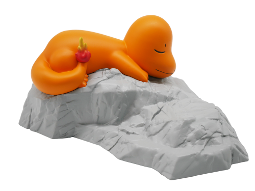 POKEMON - Charmander - Scena ze Świetlnym Efektem LED