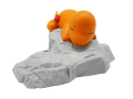 POKEMON - Charmander - Scena ze Świetlnym Efektem LED