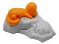 POKEMON - Charmander - Scena ze Świetlnym Efektem LED