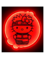 NARUTO x HELLO KITTY - Żyrandol Led na ścianę - 30cm