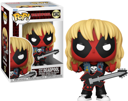 Funko Pop! DEADPOOL Marvel 1343 Heavy Metal