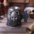 Kufel do Piwa Czaszka Wikinga NEMESIS NOW TANKARD Kubek Skull 450ml 18cm