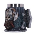 Kufel do Piwa Czaszka Wikinga NEMESIS NOW TANKARD Kubek Skull 450ml 18cm