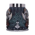 Kufel do Piwa Czaszka Wikinga NEMESIS NOW TANKARD Kubek Skull 450ml 18cm