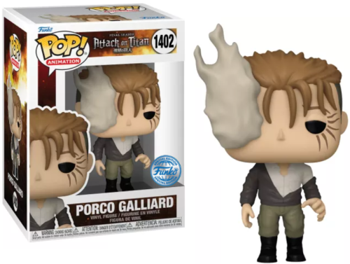 Funko Pop! ATTACK ON TITANS S4 ANIMATION 1402 PORCO GALLIARD