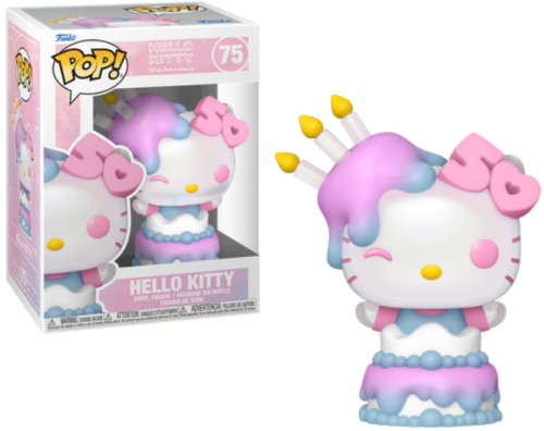 Figurka Funko Pop! HELLO KITTY 50TH Anniv. Sanrio 75 Hello Kitty in Cake