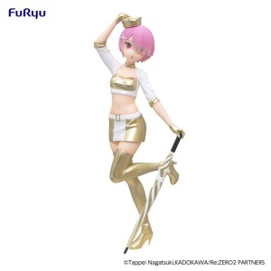 RE ZERO - Ram "Grid Girl" - figurka Trio-Try-It 21cm