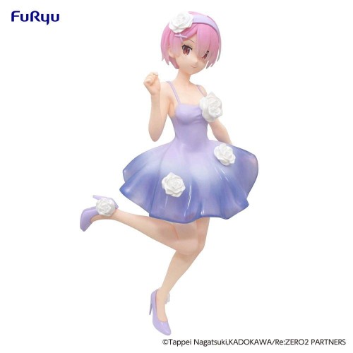 RE ZERO - Ram "Flower Dress"  - figurka Trio-Try-iT 21cm