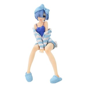 RE ZERO - Rem "Room Wear" - figurka PVC Noodle Stopper 14cm