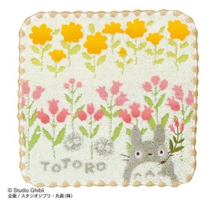 MY NEIGHBOR TOTORO - Totoro Sauvages Flowers - Mini Recznik 25x25cm