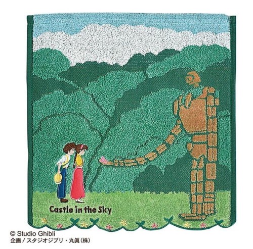 CASTLE IN THE SKY - Robot - Mini Recznik Imabari 34x36cm