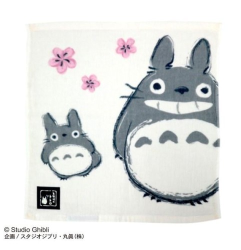 MY NEIGHBOR TOTORO - Totoro Sakura - Mini Recznik Imabari 34x36cm