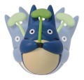 MY NEIGHBOR TOTORO - Blue Totoro with leaf - Figurka Culbuto 5.8cm