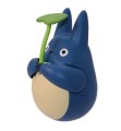MY NEIGHBOR TOTORO - Blue Totoro with leaf - Figurka Culbuto 5.8cm