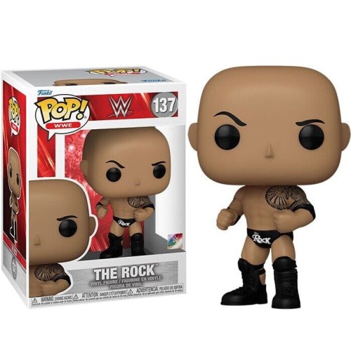 Funko Pop! WWE - POP N° 137 - The Rock (Final)