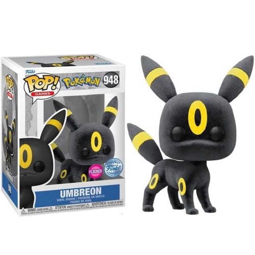 Funko Pop! GAMES POKEMON UMBREON FLOCKED EXCLUSIVE (948) Figurka