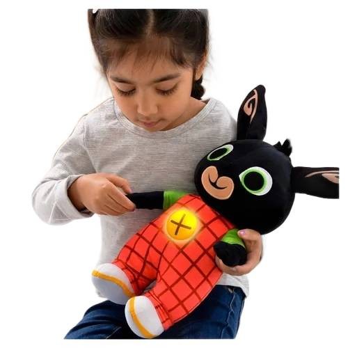 BING i Króliś Tuliś MÓWIĄCY PLUSZAK 36CM PO POLSKU MASKOTKA INTERAKTYWNA