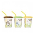 STUDIO GHIBLI - Totoro - Cup with lid and straw 320ml
