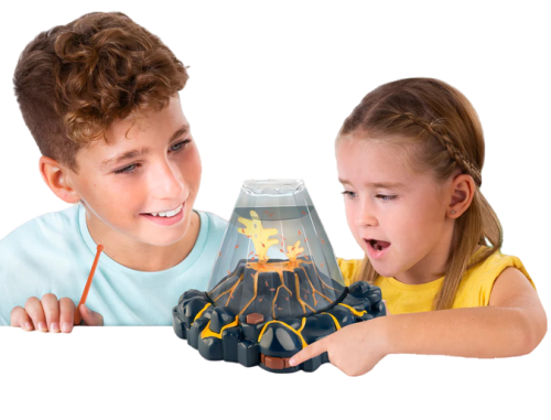 AQUA DRAGONS WULKAN PODWODNY ŚWIAT WODNE SMOKI AKWARIUM ZABAWKA EDUKACYJNA 6102