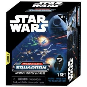 FIGURKA STAR WARS MICRO GALAXY SQUADRON MYSTERY Z POJAZDEM SERIA 4